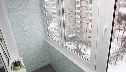Отделка балконов и лоджий