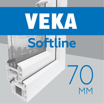 Профиль VEKA Softline. 70 мм